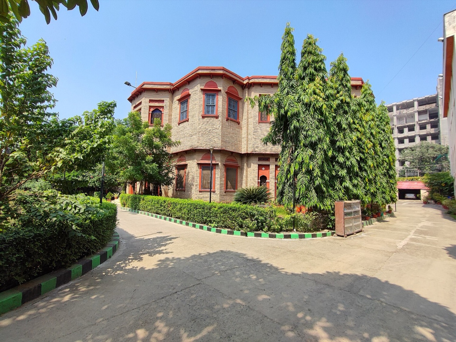 The historic Khuda Bakhsh Oriental Public Library building on Ashok Rajpath, Patna