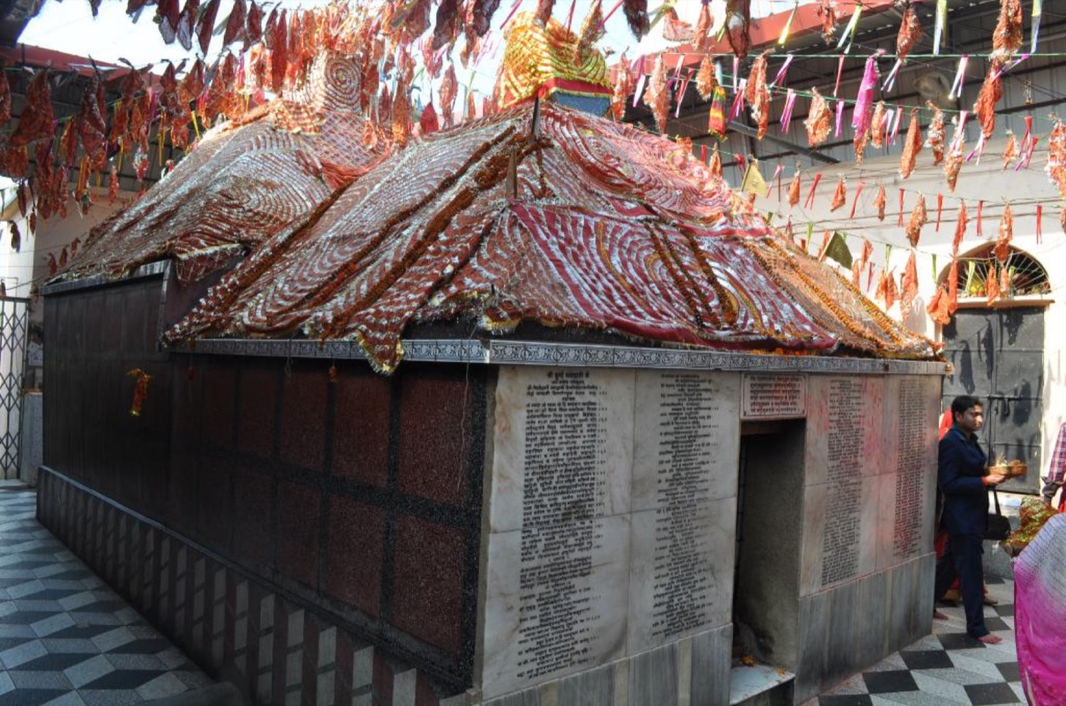 Mangla Gauri temple atop the Mangalagauri hill in Gaya